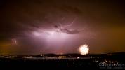 Orage du 1er Aout 2012 en Suisse. 