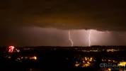 Orage du 1er Aout 2012 en Suisse. 