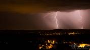 Orage du 1er Aout 2012 en Suisse. 